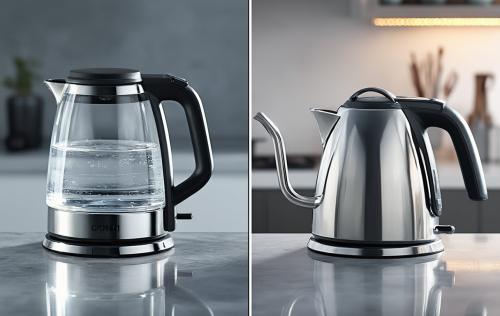 Glas- vs. Edelstahlwasserkocher: Die Hauptunterschiede!